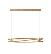 Log Spiral Pendant Light